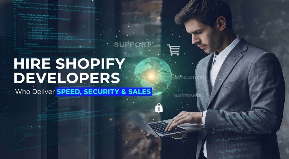 Hire Shopify Developers Who Deliver Speed, Security & Sales